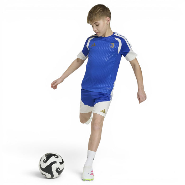 adidas Juventus 26 Kids Train Shorts Blu
