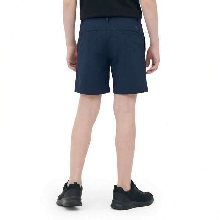 Puma Kids 4-Way-Stretch Outdoor Golf Shorts - Navy