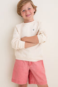Kids Ecru French Terry Sandbar Sweatshirt