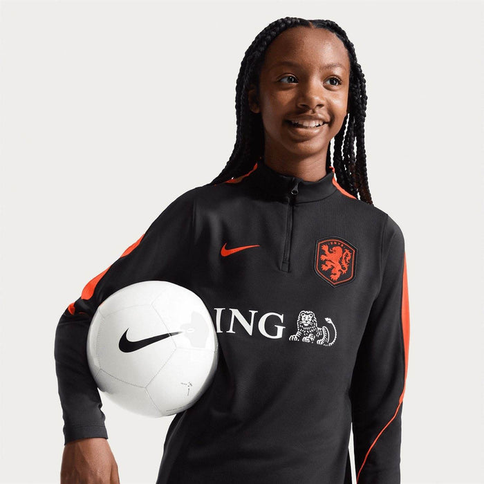 Nike Netherlands WC26 Kid Drill Top Blk