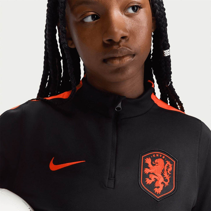 Nike Netherlands WC26 Kid Drill Top Blk
