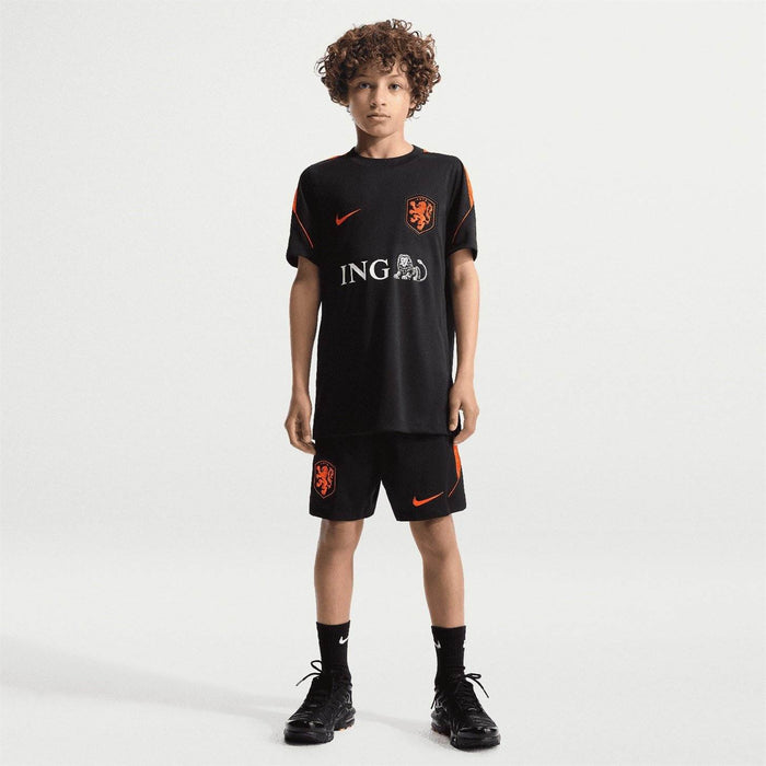 Nike Netherlands WC26 Kid Drill Tee Blk