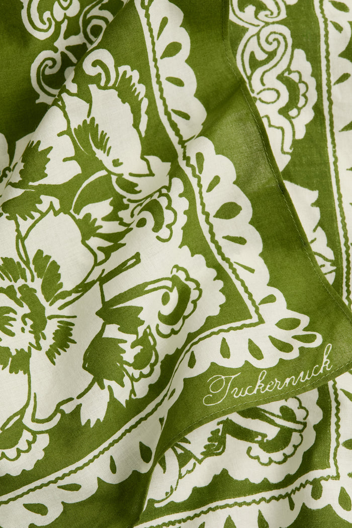 Kiwi Tropical Punch Cotton Scarf