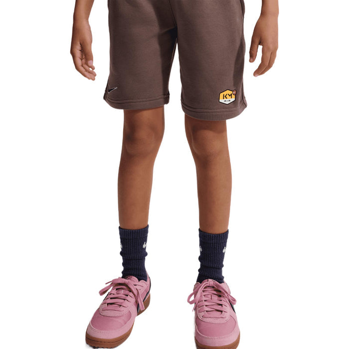 Nike KM Kids CLUB FLC SHORT Brown