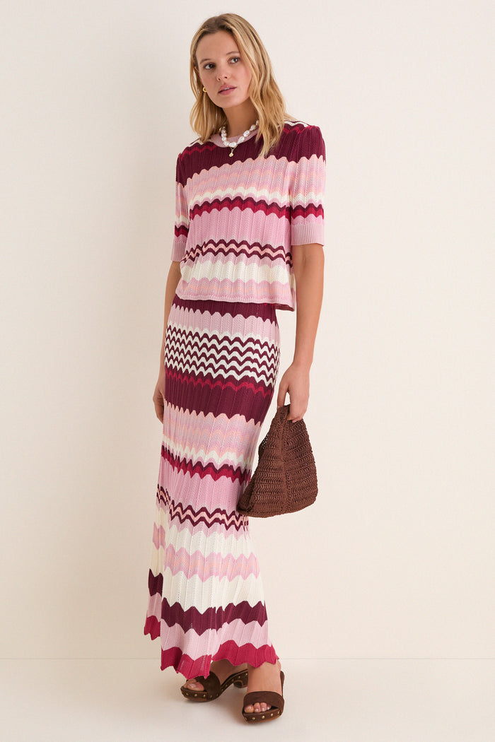 La Vie En Rose Stripe Sylvie Top