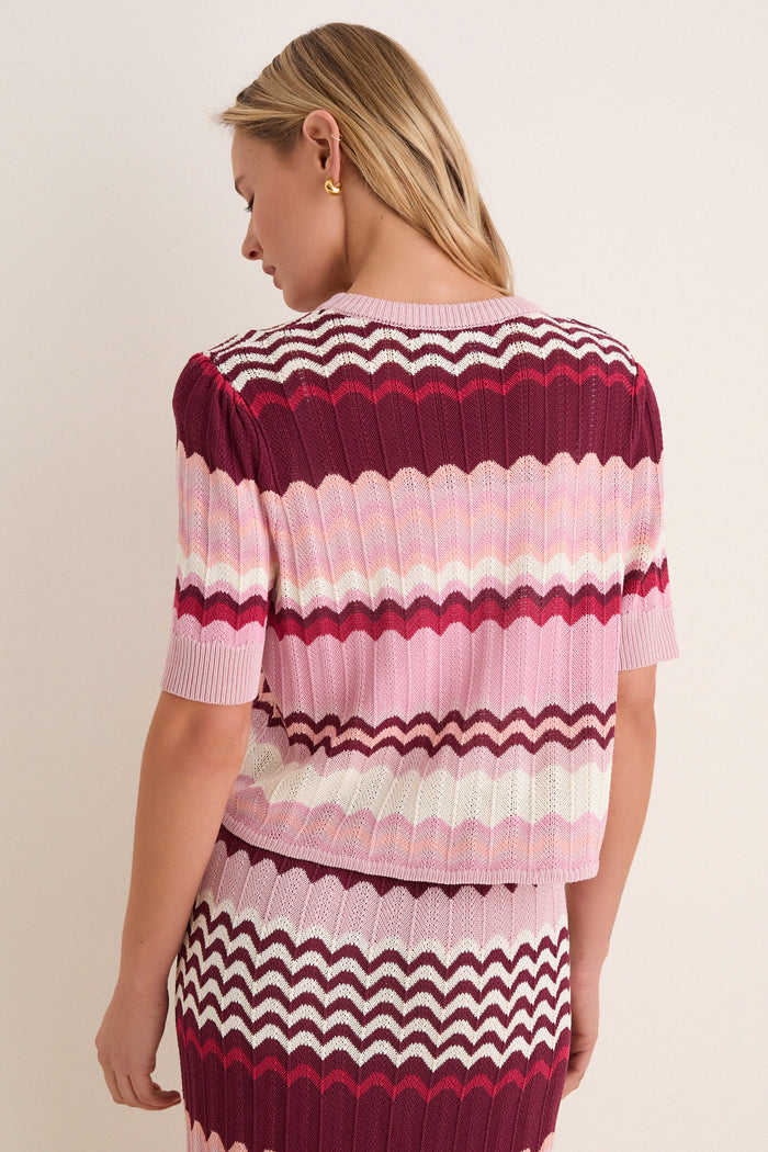La Vie En Rose Stripe Sylvie Top