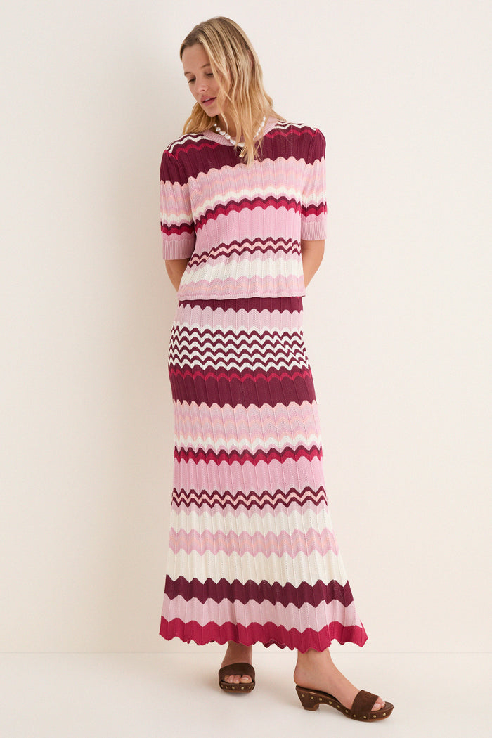 La Vie En Rose Stripe Sylvie Top