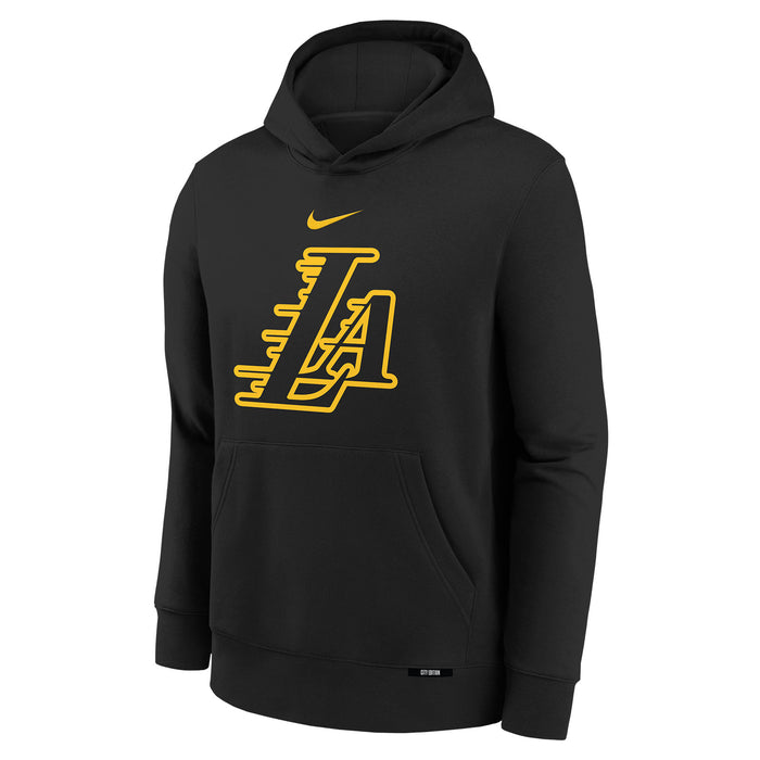 Nike Lakers Kids CE Logo Hoody Black