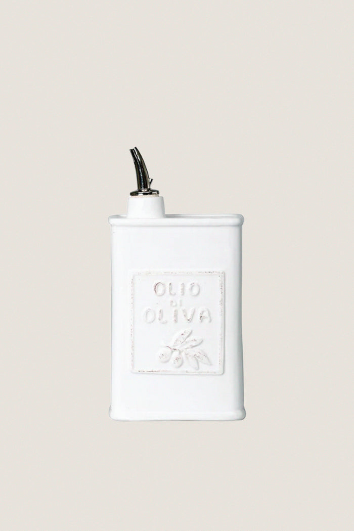 Lastra White Olive Oil Can