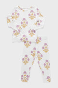 Lavender Dandelion Kids Bamboo Pj Set