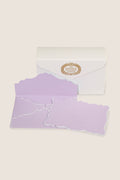 Lavender Scalloped Easton Cards and Envelopes