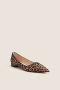 Leopard Silk Camilla Flats