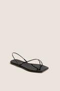 Licorice Square Toe Millie Sandals