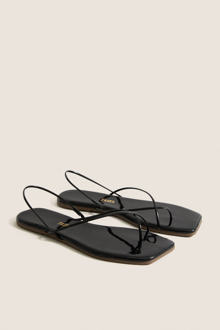 Licorice Square Toe Millie Sandals
