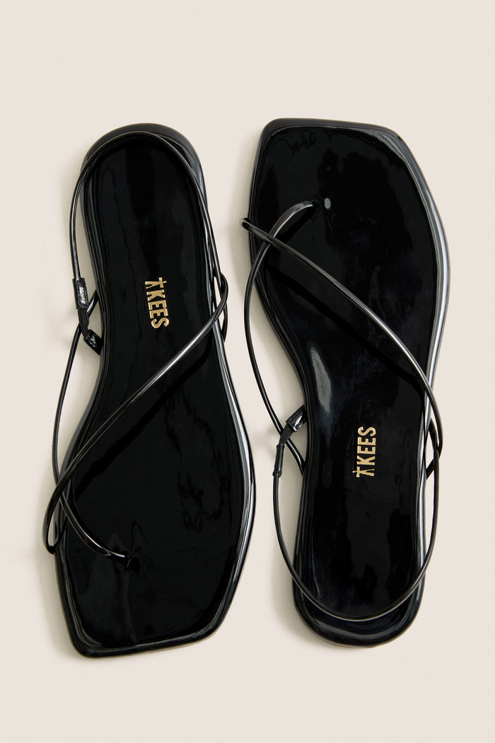 Licorice Square Toe Millie Sandals