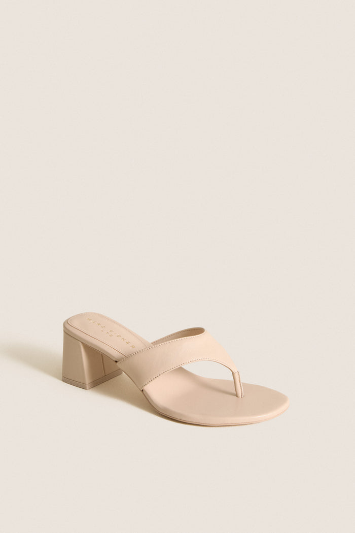 Light Natural Arcee Heels