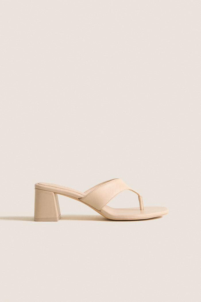 Light Natural Arcee Heels