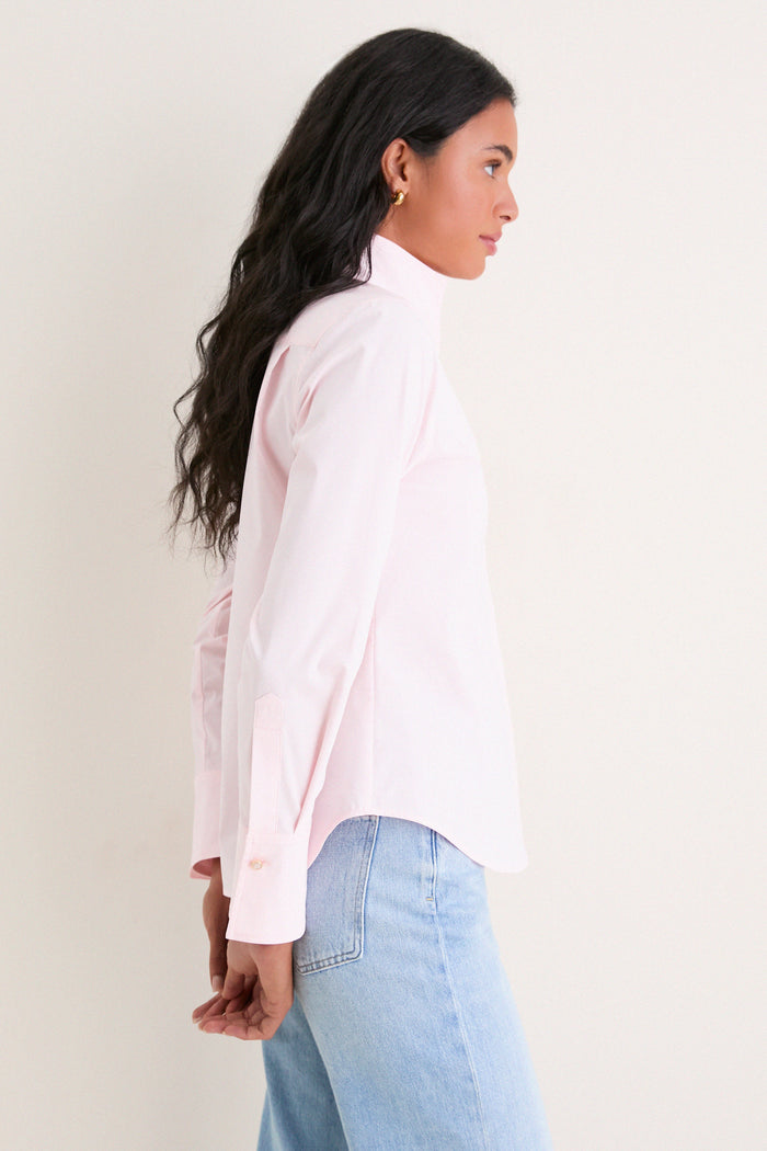 Light Pink Bessette Button Down