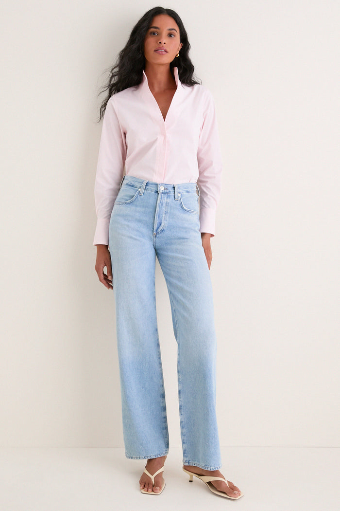 Light Pink Bessette Button Down