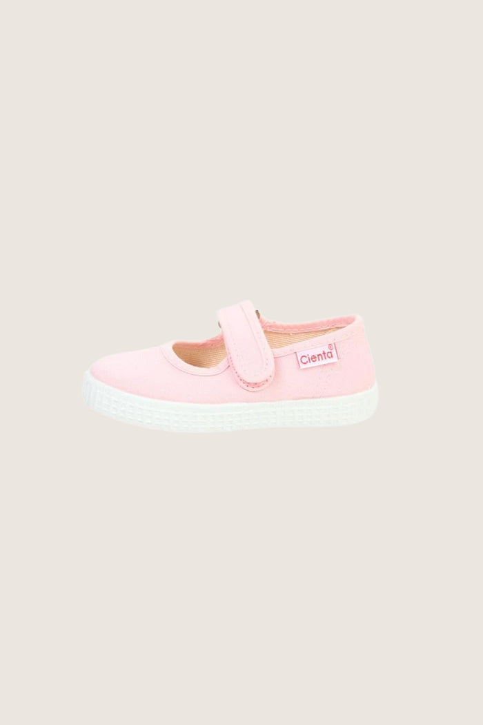 Light Pink Velcro Mary Janes
