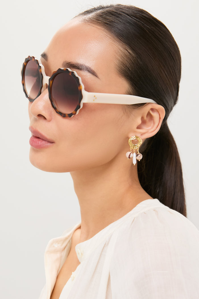 Light Tortoise Lily Sunglasses