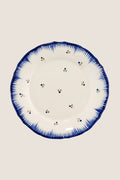 Lily Blue Dinner Plate