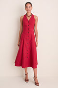 Lipstick Organic Cafe Dress