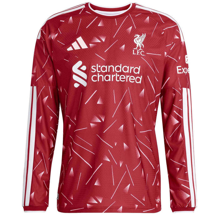adidas Liverpool FC 26/27 Authentic Long-Sleeve Home Jersey