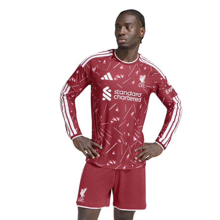 adidas LFC 26 Auth Home LS Jersey Red
