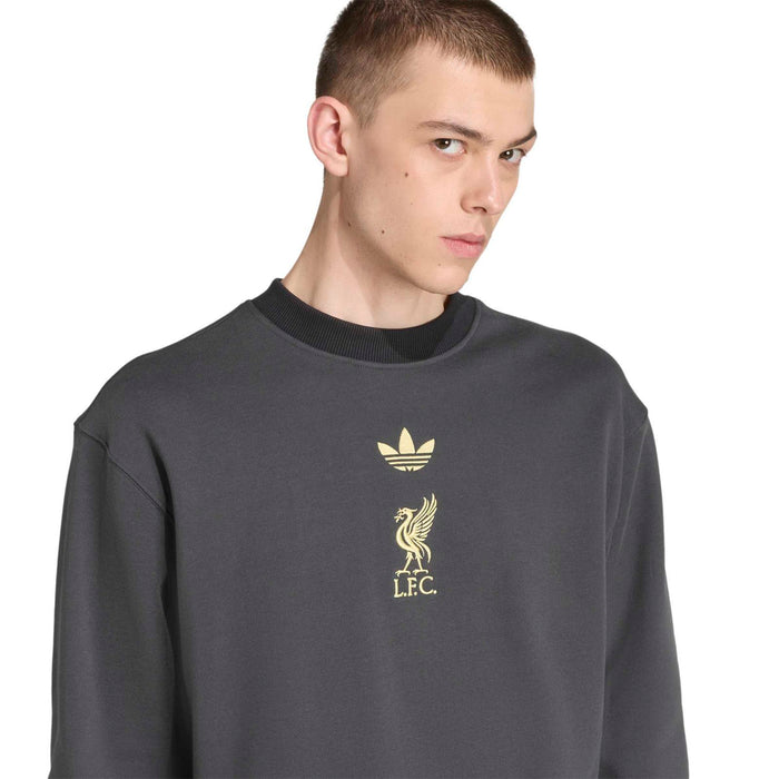 adidas Liverpool Football 2025/26 Adults Crewneck Sweatshirt