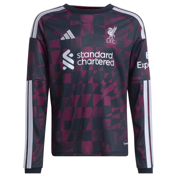 adidas Liverpool Football 2026/27 Kids Long-Sleeve Third Jersey