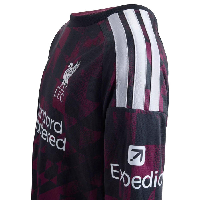 adidas Liverpool Football 2026/27 Kids Long-Sleeve Third Jersey