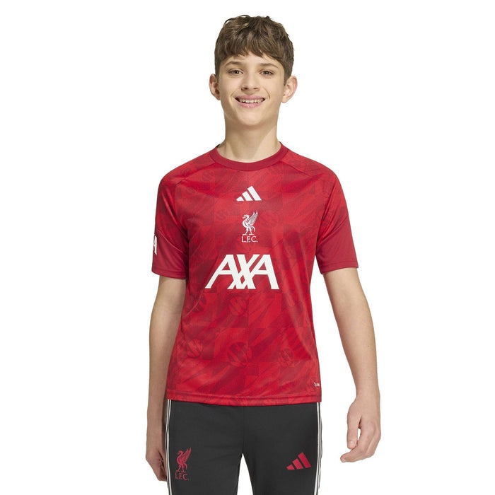 adidas Liverpool Football 2026/27 Kids Pre-Match Jersey