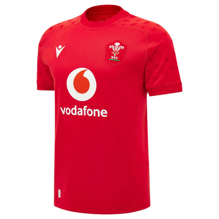 Macron Wales Rugby 2026/27 Adults Home Replica Jersey