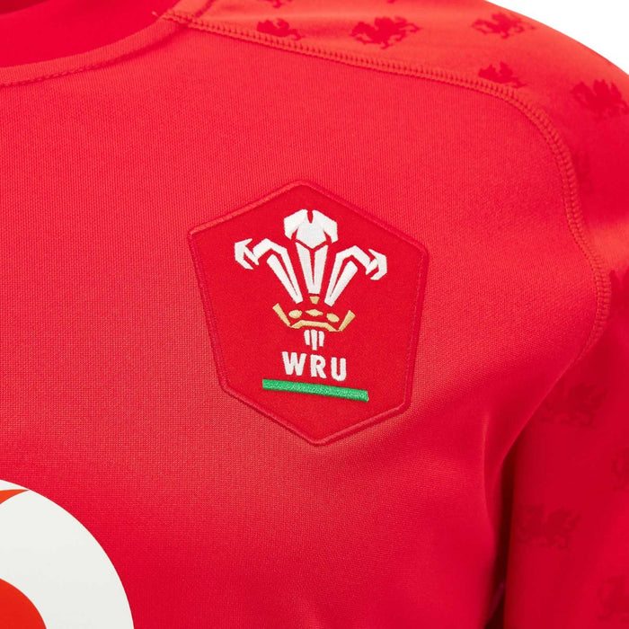 Macron Wales Rugby 2026/27 Adults Home Replica Jersey