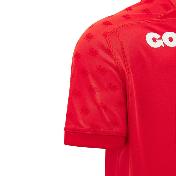 Macron WRU M26/27 Home Replic Jsy SR Red