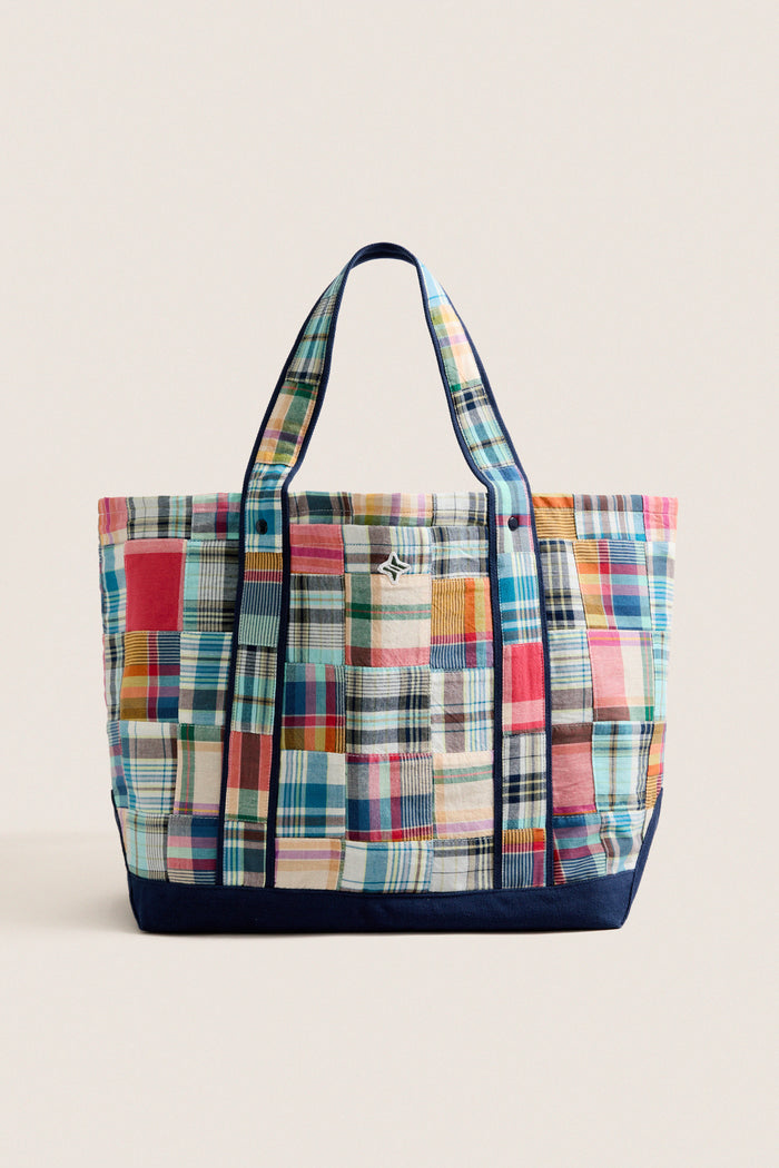 Madras Tote Bag