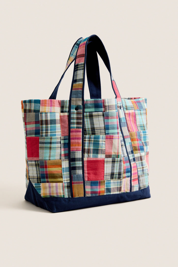 Madras Tote Bag