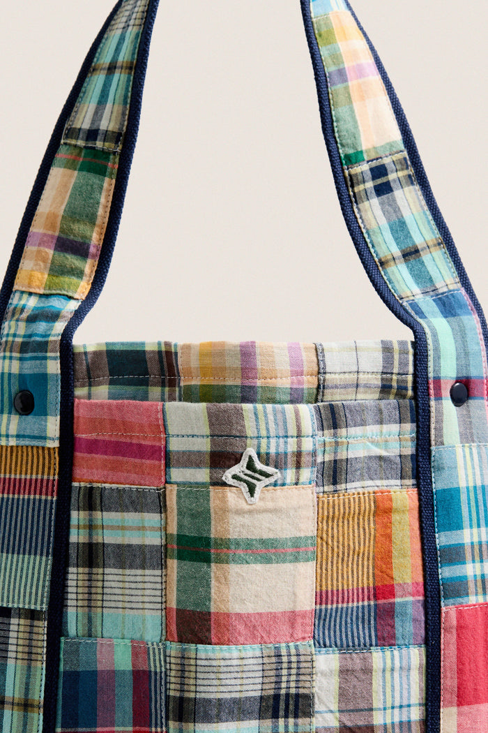 Madras Tote Bag