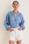 Maison Blue Sawyer Blouse
