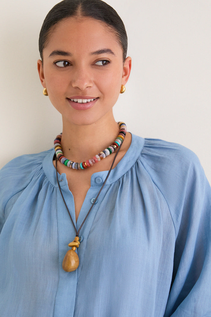 Maison Blue Sawyer Blouse