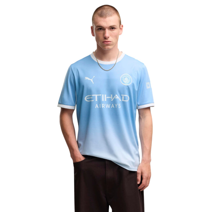 Puma MCFC 26 Home Jersey Blue