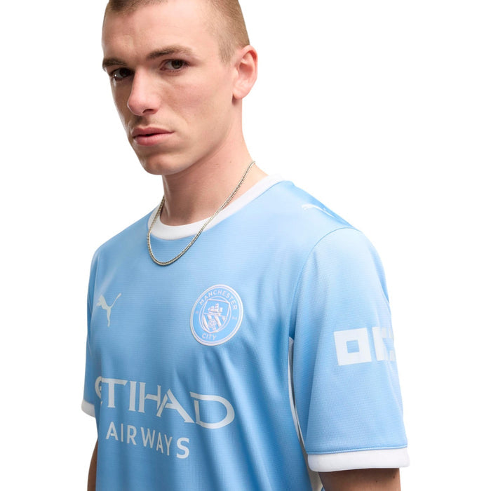 Puma MCFC 26 Home Jersey Blue