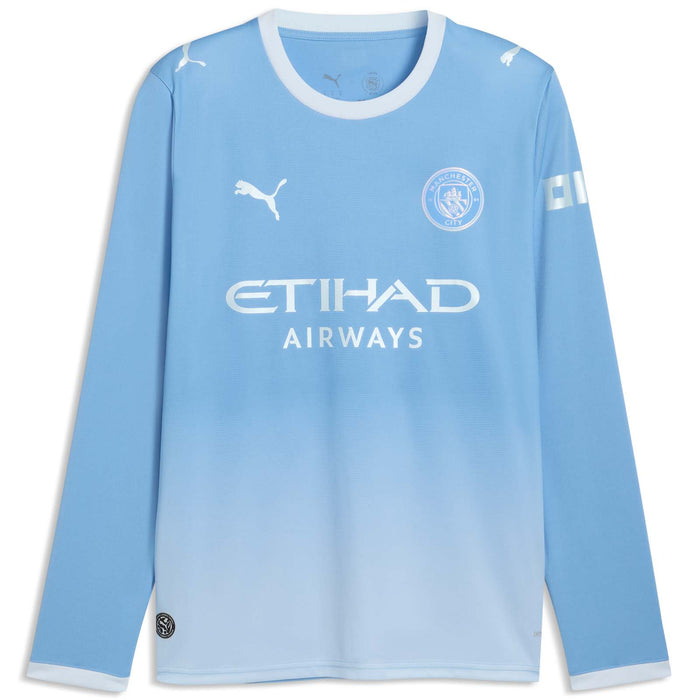Puma Manchester City FC 2026/27 Adults Long-Sleeve Home Jersey
