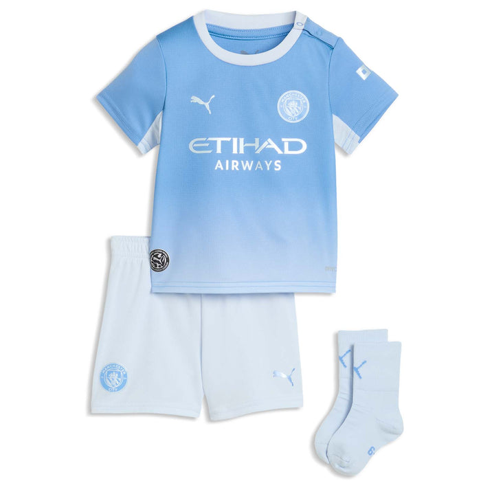 Puma MCFC 26 Baby Home Kit Blue