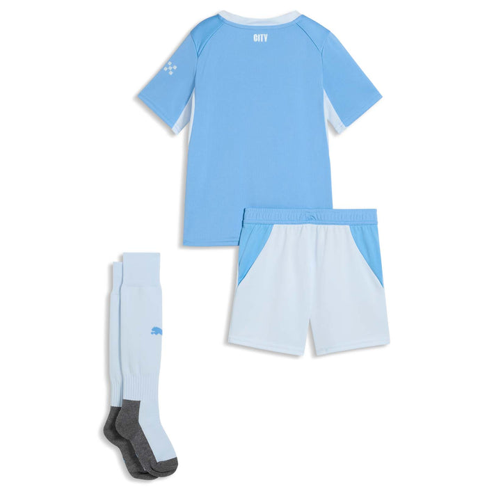 Puma MCFC 26 Kids Home Kit Blue