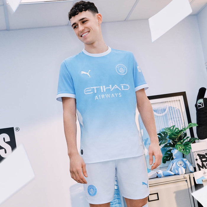 Puma Manchester City FC 2026/27 Kids Home Full-Kit