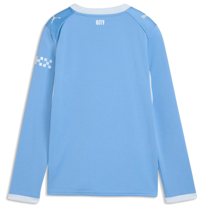 Puma Manchester City FC 2026/27 Kids Long-Sleeve Home Jersey