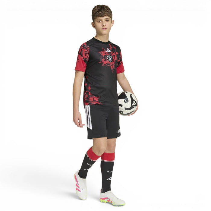 adidas MUFC 26 Kids Home PM Jersey Red