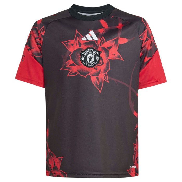 adidas MUFC 26 Kids Home PM Jersey Red